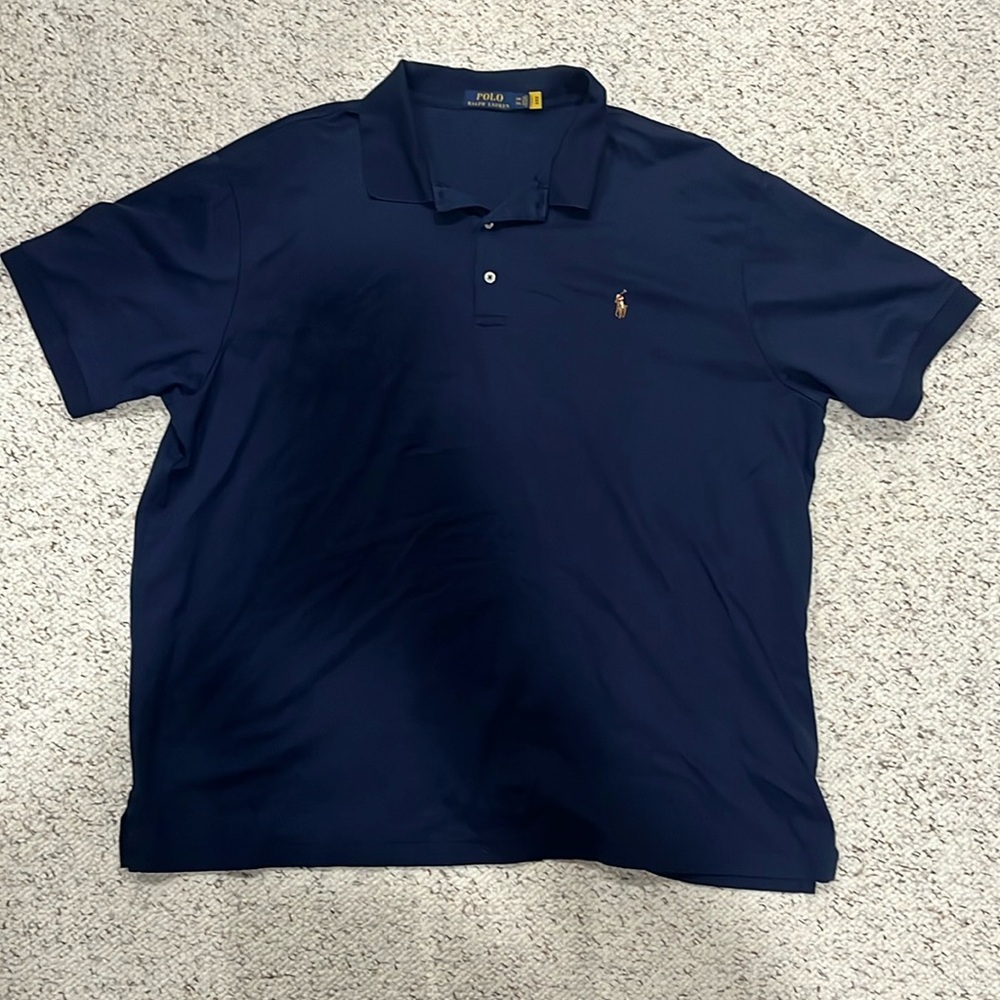 Polo Ralph Lauren polo, navy, 3XB.